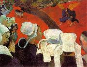 Paul Gauguin The Visitation after the Sermon Spain oil painting reproduction
